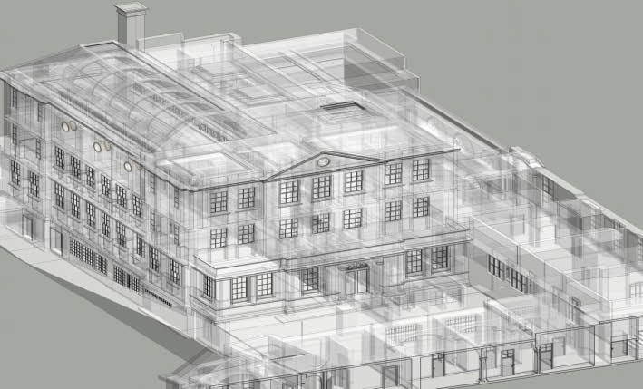 Point Cloud To Bim For Educational Center 