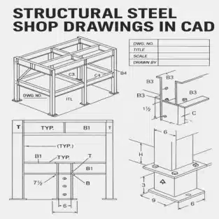 Structural Steel Shop Drawings