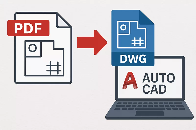 PDF Drawings to DWG File in AutoCAD