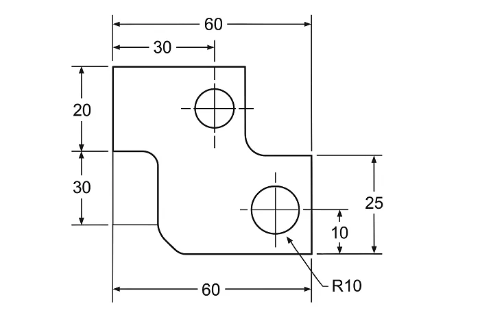 2D Mechanical Drawing