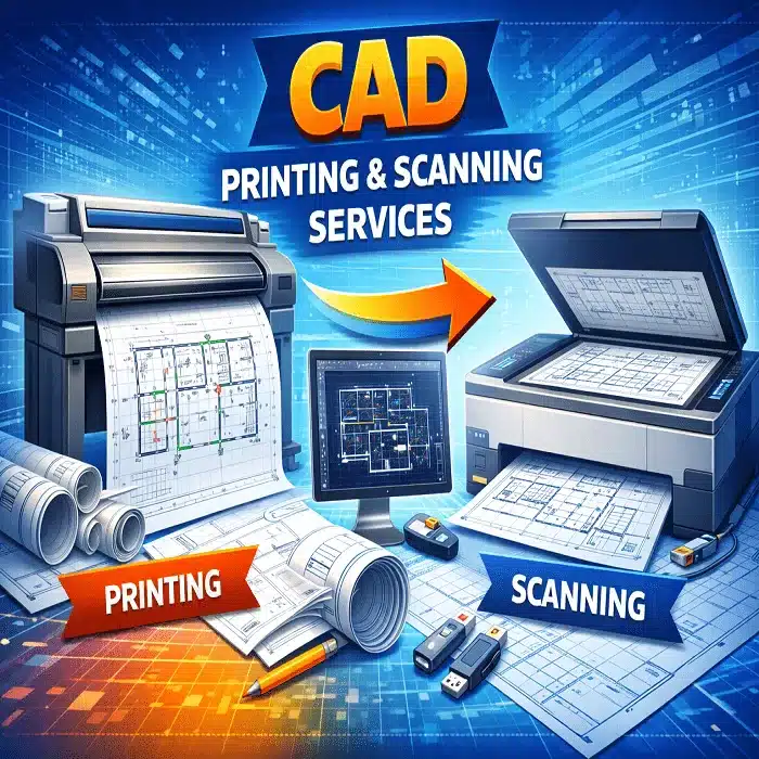 CAD PRINTING & SCANNING 1 CAD Printing Scanning
