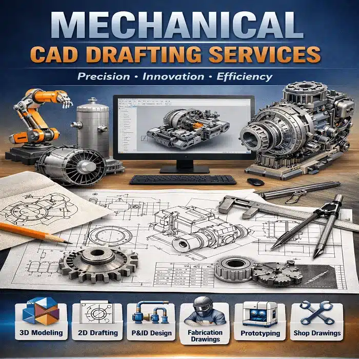 MECHANICAL CAD DRAFTING SERVICES 1 Mechanical CAD Drafting