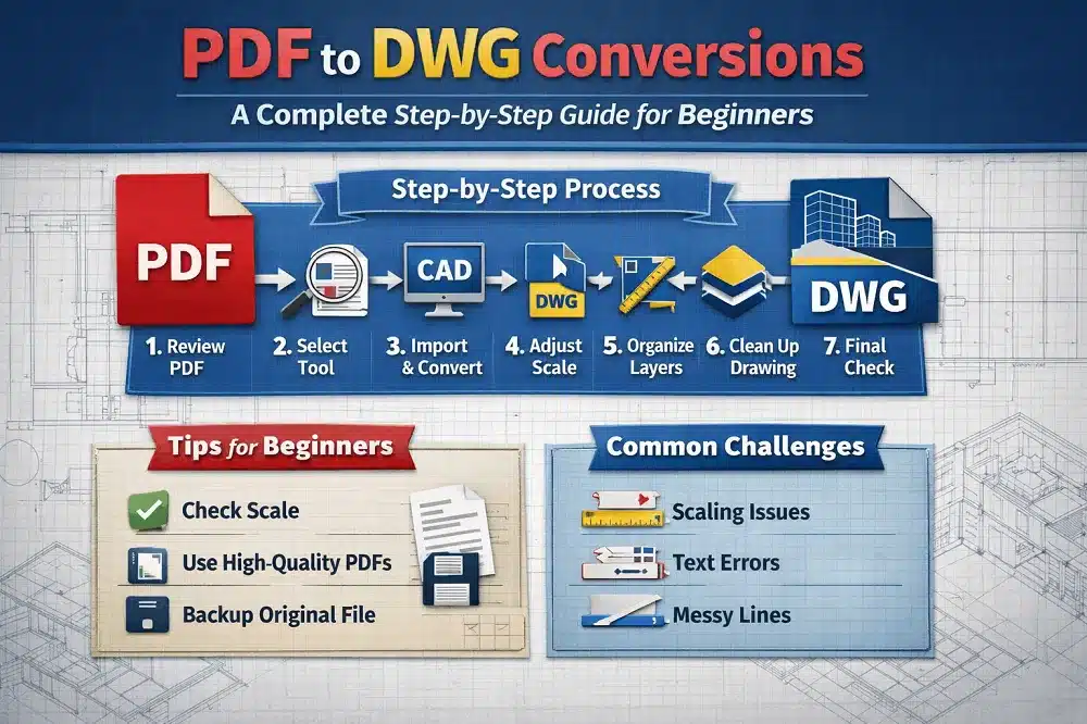 PDF TO DWG CONVERSIONS