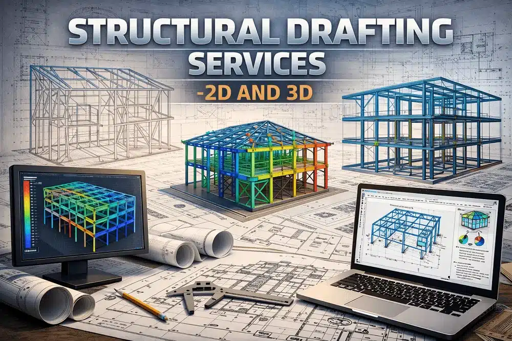 STRUCTURAL 2D AND 3D DRAFTING 1 STRUCTURAL DRAFTING SERVICES
